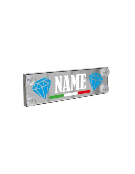 Tabella personalizzabile a Led 12 24v con telecomando Laser Mono Flag