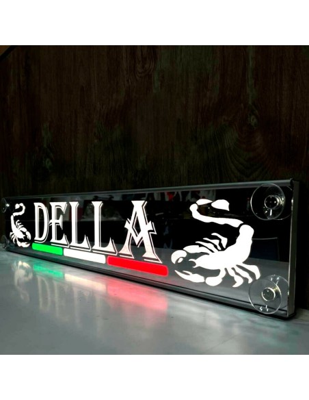 Tabella personalizzabile a Led 12 24v con telecomando Laser Mono Flag