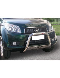 Bull Bar protezione anteriore inox lucido 60mm Daihatsu Terios 2006 2008