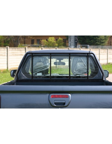 Separatore posteriore cassone protezione vetro Mitsubishi L200 Club Cab 10 