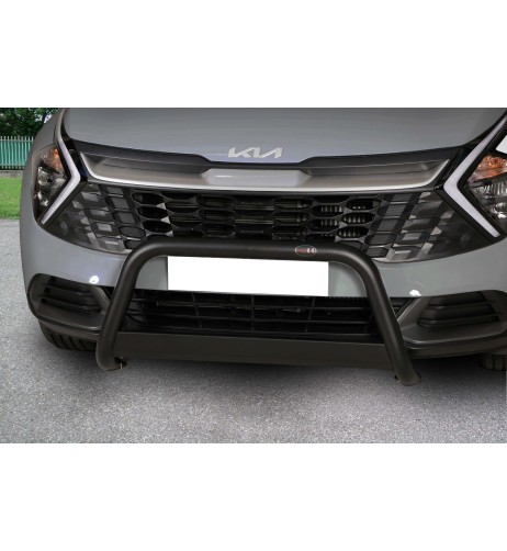 Bull Bar protezione anteriore inox BLACK 60mm Kia Sportage dal 2021