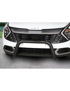 Bull Bar protezione anteriore inox BLACK 70mm Kia Sportage dal 2021