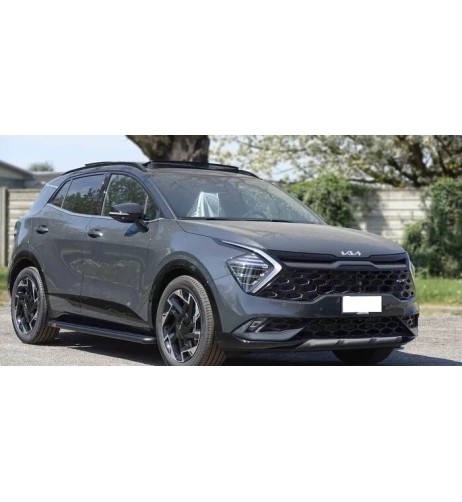 Bull Bar protezione anteriore inox BLACK 70mm Kia Sportage dal 2021