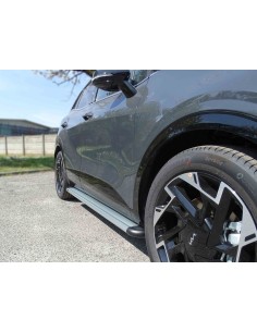 Pedane laterali S50 stondate alluminio Kia Sportage dal 2021