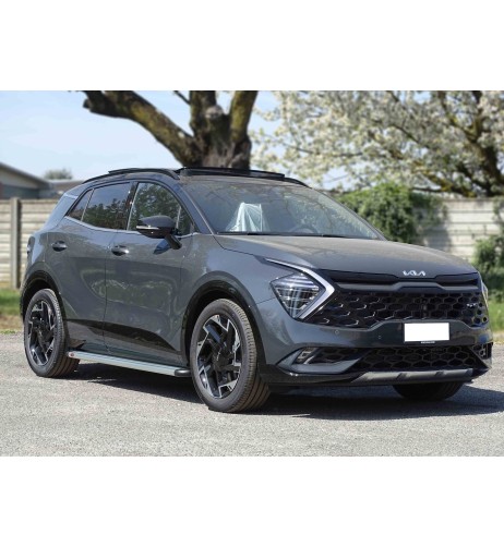 Pedane laterali S50 stondate alluminio Kia Sportage dal 2021