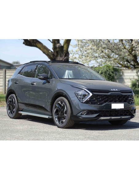 Pedane laterali S50 stondate alluminio Kia Sportage dal 2021