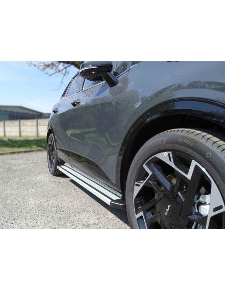 Pedane laterali STD squadrate alluminio Kia Sportage dal 2021