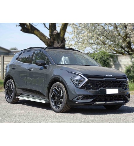 Pedane laterali STD squadrate alluminio Kia Sportage dal 2021