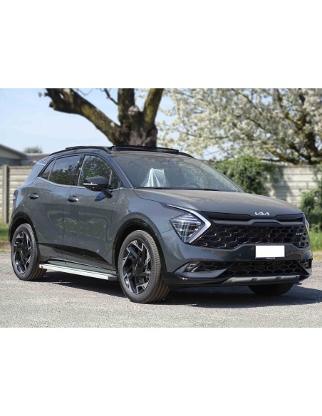 Pedane laterali STD squadrate alluminio Kia Sportage dal 2021