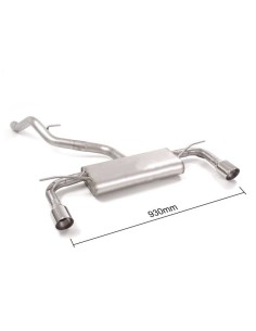 Scarico Ragazzon 50 0855 61 omologato Seat Leon 1 4TSI 110kW Aeropack 2014 