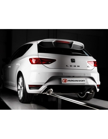 Scarico Ragazzon 50 0855 61 omologato Seat Leon 1 4TSI 110kW Aeropack 2014 