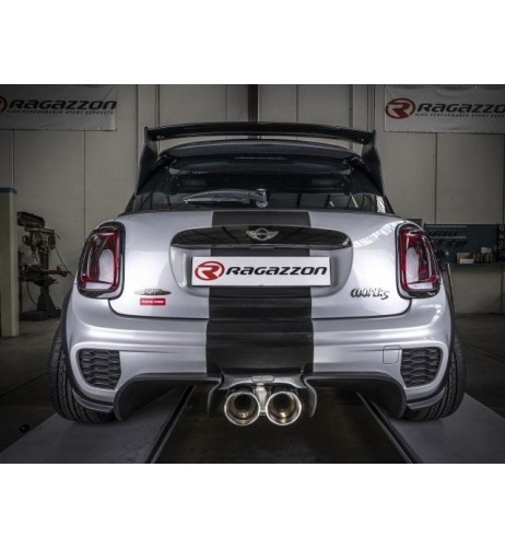 Scarico Ragazzon 50 0980 30 omologato Mini F56 Cooper S 2 0 141kW 2014 2018