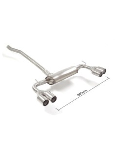 Scarico Ragazzon omologato 50 0705 26 Jeep Renegade 1 3 e 1 4 Multiair