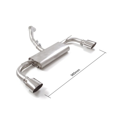 Scarico Ragazzon omologato 50 1071 12 Ford Focus IV dal 2018