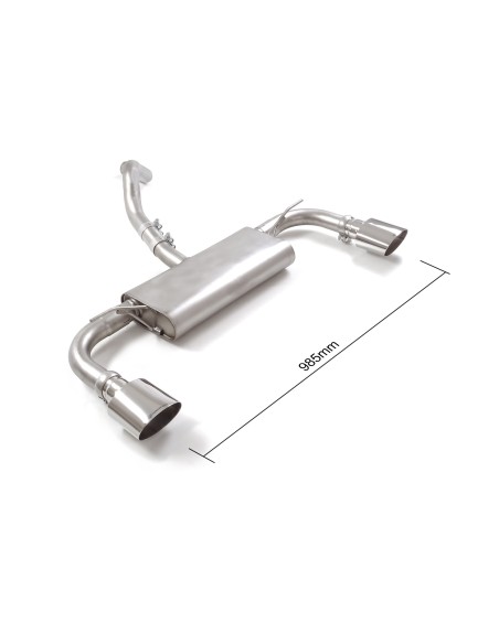 Scarico Ragazzon omologato 50 1071 12 Ford Focus IV dal 2018