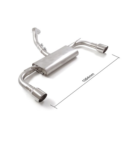 Scarico Ragazzon omologato 50 1070 61 Ford Focus IV dal 2018