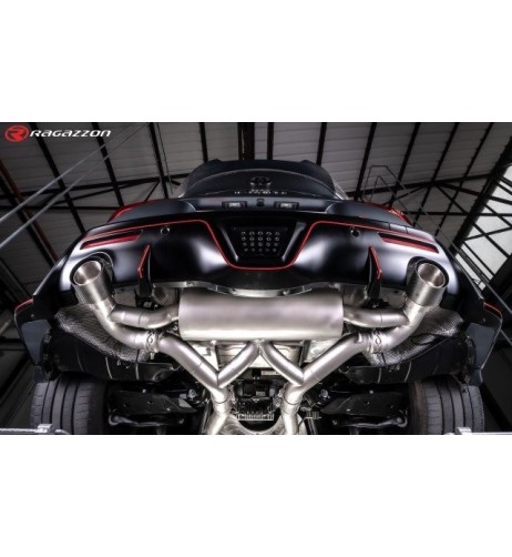 Scarico Ragazzon 50 0956 74 omologato Toyota Supra MK5 GR 3 0 250kw dal 201