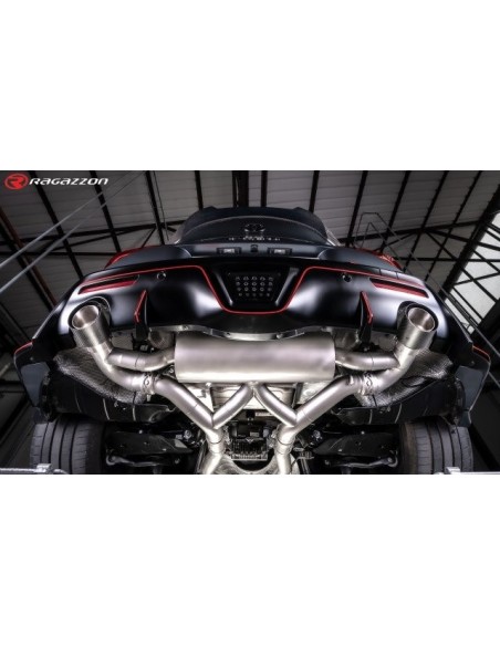 Scarico Ragazzon 50 0956 74 omologato Toyota Supra MK5 GR 3 0 250kw dal 201