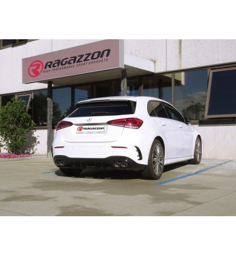 Scarico Ragazzon 50 0990 78 omologato Mercedes Classe A W177 A220 A250 dal