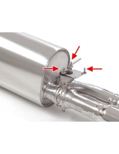 Scarico Ragazzon 50 0966 58 omologato Ford Fiesta MK8 ST 1 5 147kw 2018 202 2