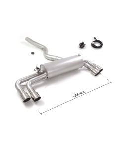 Scarico Ragazzon 50 0970 58 omologato Bmw Serie 3 G20 G21 330i 190kw dal 20