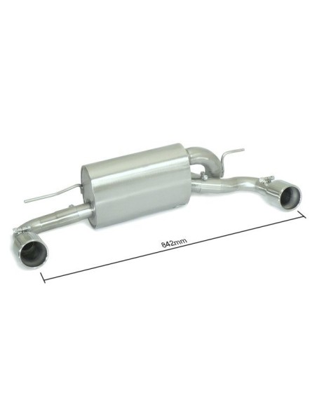 Scarico Ragazzon 50 0959 05 omologato Bmw Serie 1 F20 F21 125d 165kw 2015 2