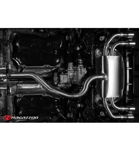 Scarico terminali Ragazzon 50 0876 64 omologato Volkswagen Golf MK7 5 R