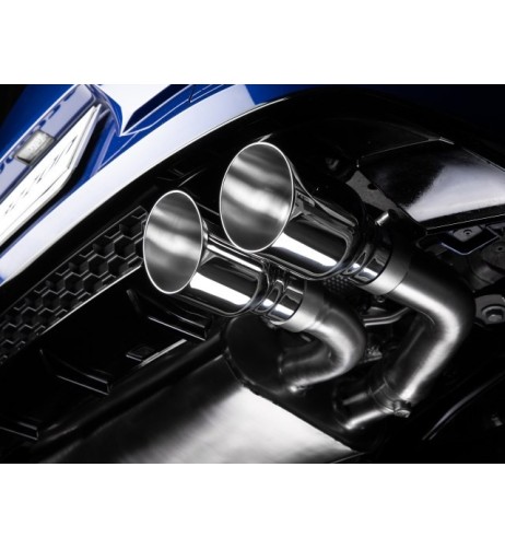 Scarico terminali Ragazzon 50 0876 64 omologato Volkswagen Golf MK7 5 R