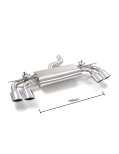 Scarico terminali Ragazzon 50 0917 35 omologato Volkswagen Golf MK7 5 R