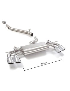 Scarico terminali Ragazzon 50 0877 35 omologato Volkswagen Golf MK7 5 R