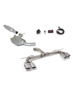 Scarico terminali Ragazzon 50 0824 35 omologato Volkswagen Golf MK7 5