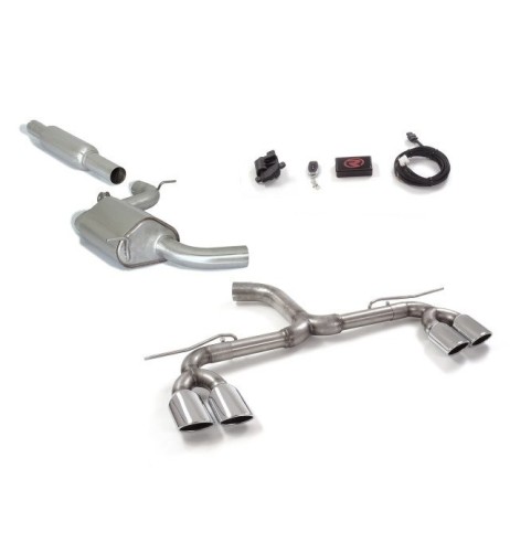 Scarico terminali Ragazzon 50 0824 35 omologato Volkswagen Golf MK7 5