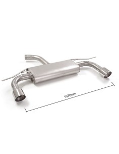 Scarico terminali Ragazzon 50 0806 61 omologato Volkswagen Golf MK7 5