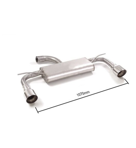 Scarico terminali Ragazzon 50 0931 61 omologato Volkswagen Golf MK7 5