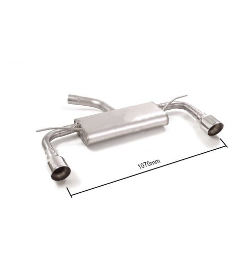 Scarico terminali Ragazzon 50 0872 61 omologato Volkswagen Golf MK7 5