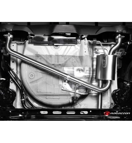 Scarico terminali Ragazzon 50 0835 77 Carbon omologato Suzuki Swift 1 4