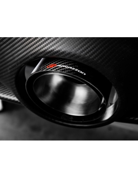 Scarico terminali Ragazzon 50 0835 77 Carbon omologato Suzuki Swift 1 4