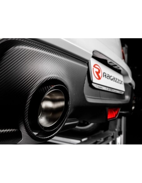 Scarico terminali Ragazzon 50 0835 77 Carbon omologato Suzuki Swift 1 4
