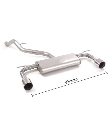 Scarico terminali Ragazzon 50 0855 06 omologato Seat Leon MK3 1 4TSI