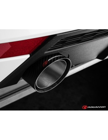 Scarico terminali Ragazzon 50 0815 73 Carbon omologato Seat Ibiza MK5 1 5