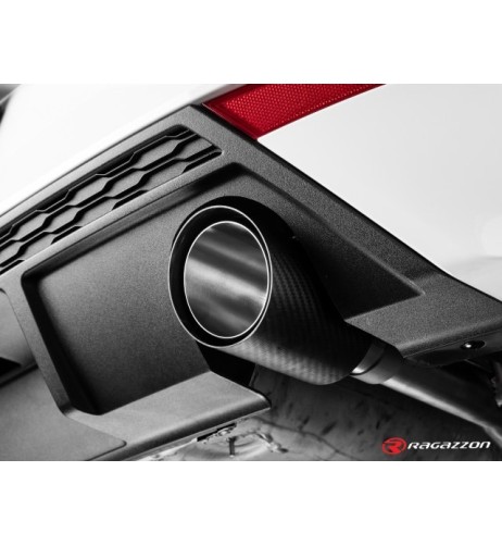 Scarico terminali Ragazzon 50 0815 73 Carbon omologato Seat Ibiza MK5 1 5