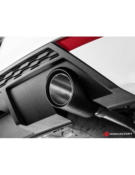 Scarico terminali Ragazzon 50 0815 73 Carbon omologato Seat Ibiza MK5 1 5