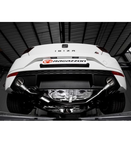 Scarico terminali Ragazzon 50 0815 73 Carbon omologato Seat Ibiza MK5 1 5