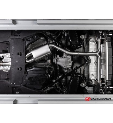 Scarico Ragazzon 50 0836 40 omologato Porsche Cayenne 3 0 V6 250kw