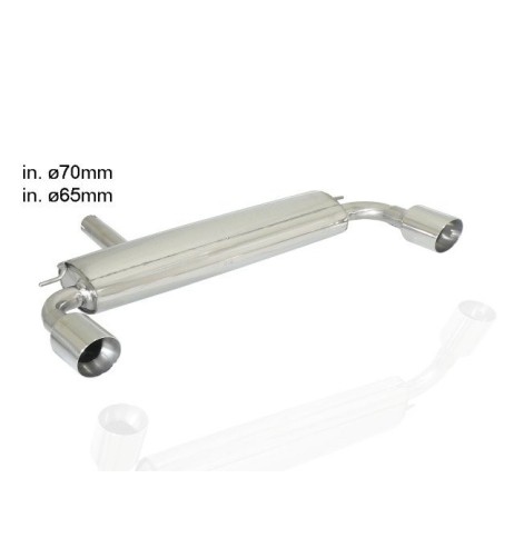 Scarico terminali Ragazzon 50 0480 60 omologato Mini R60 Countryman JCW