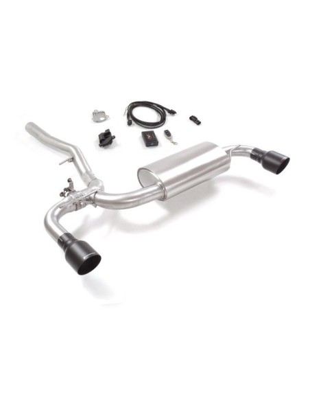 Scarico terminali Ragazzon 50 0886 61 Black omologato Mini F54 F60 JCW