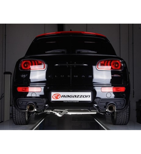 Scarico terminali Ragazzon 50 0886 61 omologato Mini F54 F60 JCW