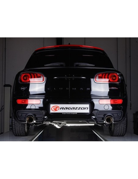 Scarico terminali Ragazzon 50 0886 61 omologato Mini F54 F60 JCW