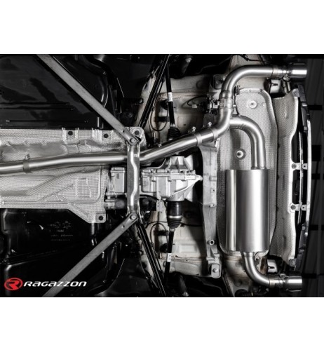 Scarico terminali Ragazzon 50 0886 61 omologato Mini F54 F60 JCW