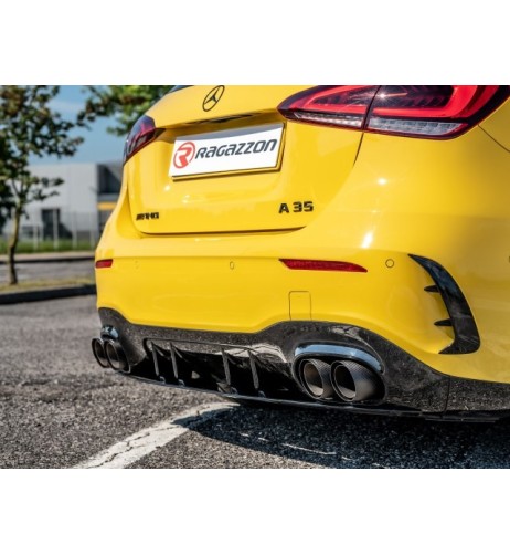 Scarico terminali Ragazzon 50 0917 78 omologato Mercedes Classe A W177 AM